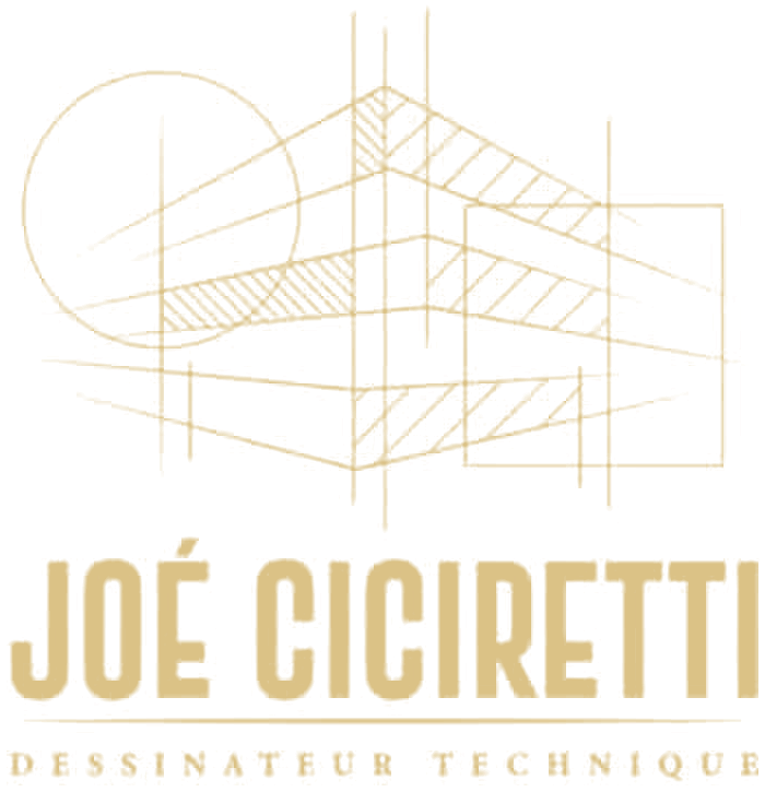 Logo Joé Ciciretti, dessinateur technique